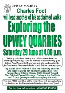 Charles Foot quarry tour 2013