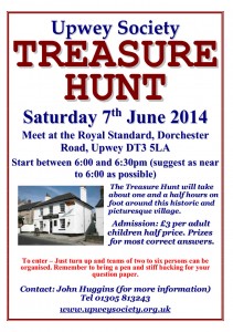 UPWEY TREASURE HUNT - 2014