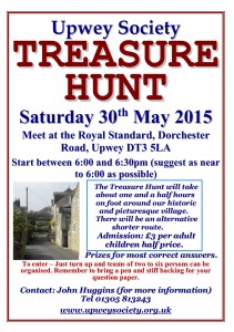 UPWEY TREASURE HUNT - 2015